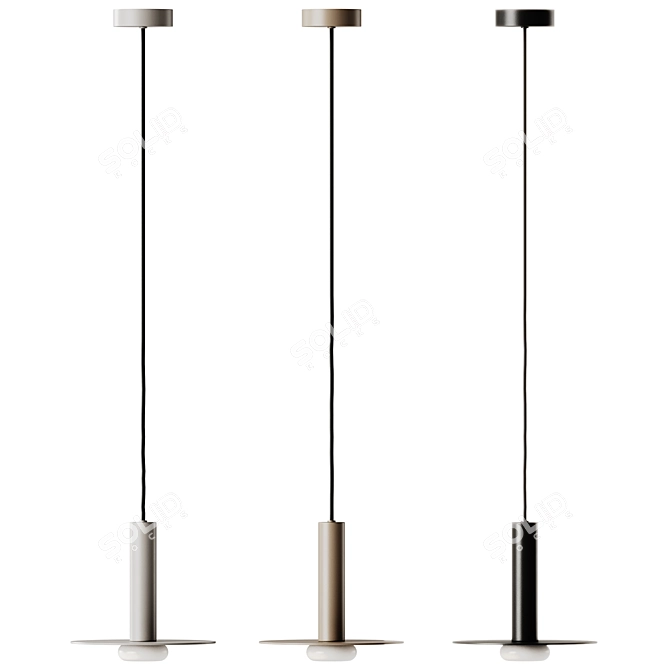 Adjustable Reina Pendant Lamp, 19.5cm 3D model image 4