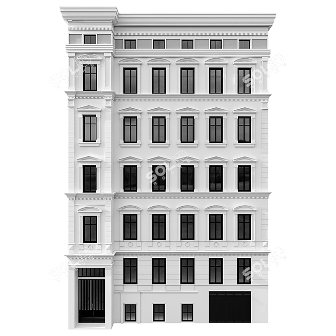 Versatile Building Model Kit 3D model image 7