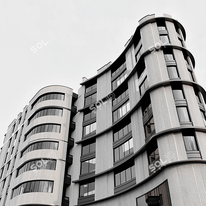 Multi-Level Building Model Pack 3D model image 3