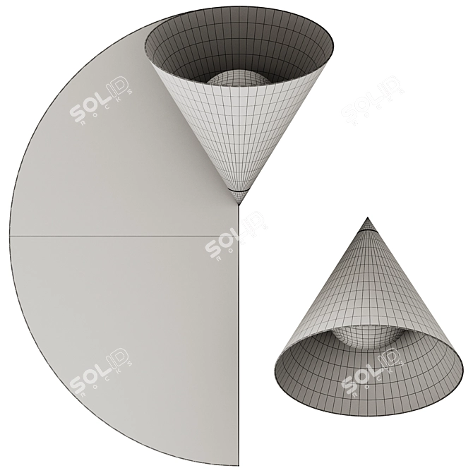 Rubi Metal Wall Lamp Set 3D model image 5