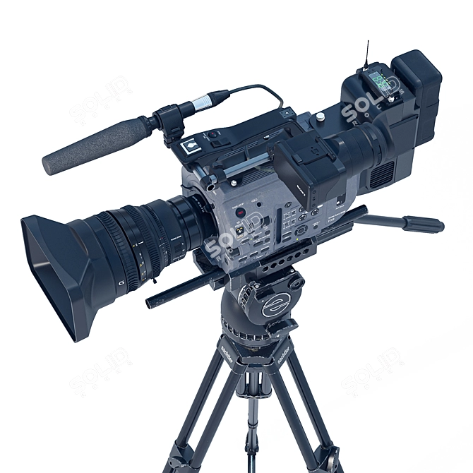 Immersive SONY FX9 Cinema Experience 3D model image 4