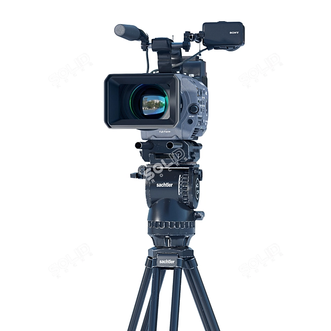 Immersive SONY FX9 Cinema Experience 3D model image 6