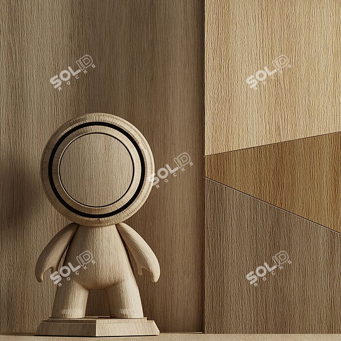 High-Quality Wood Texture Pack 3D model image 1