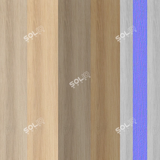 High-Quality Wood Texture Pack 3D model image 2