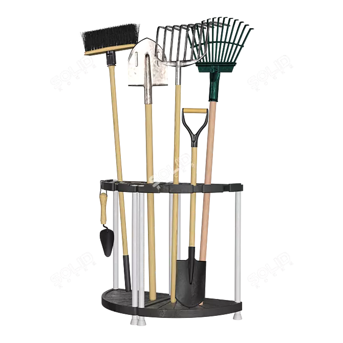 Professional Tool Stand 3D model image 4