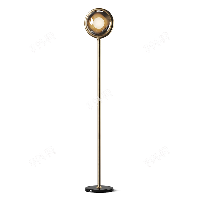 Lasvit Constellation Polaris Floor Lamp: Innovative Design by David Rockwell 3D model image 2