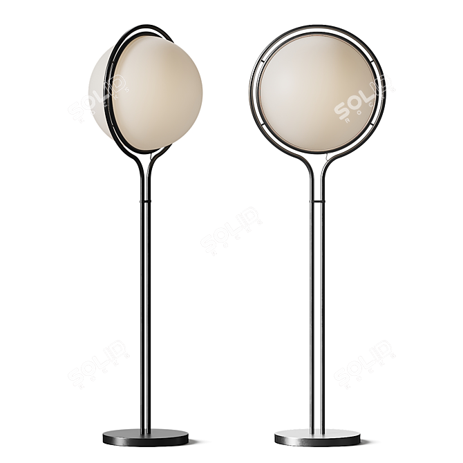 Modern Designer Dana Floor Lamp 3D model image 1