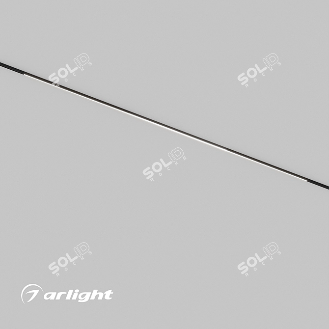 MAG-MICROCOSM-FLAT-ELASTIC Light Fixture 3D model image 1