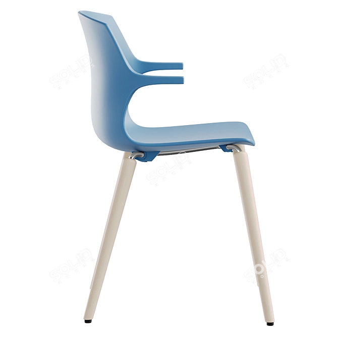 BRADO FRILL Kit224L Chair 3D model image 2