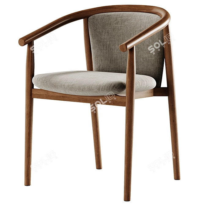 Stylish Otway Armchair by CoshLiving 3D model image 2