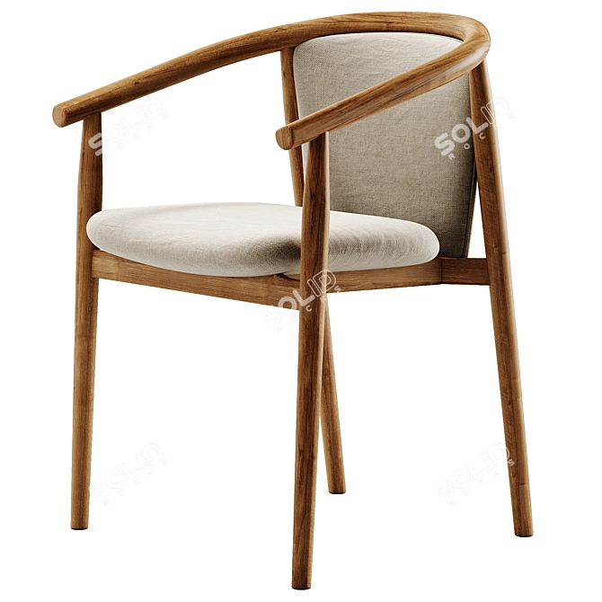 Stylish Otway Armchair by CoshLiving 3D model image 4