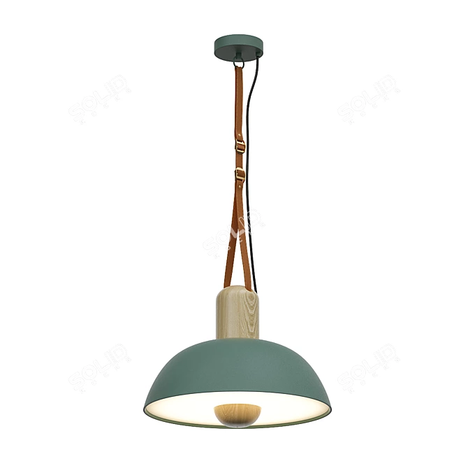 ImperiumLoft BoND Blue Pendant Light 3D model image 1