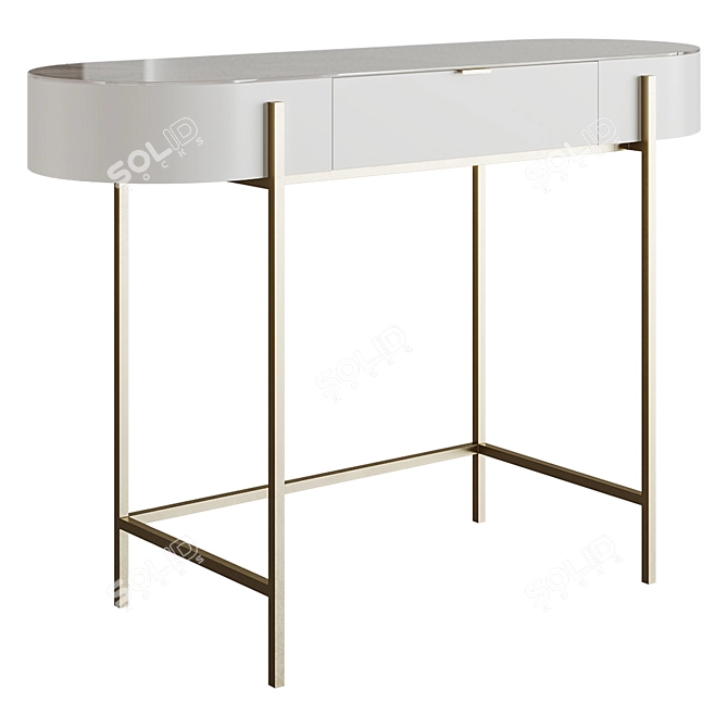 Modern Console Table Carmen by Danetti 3D model image 1