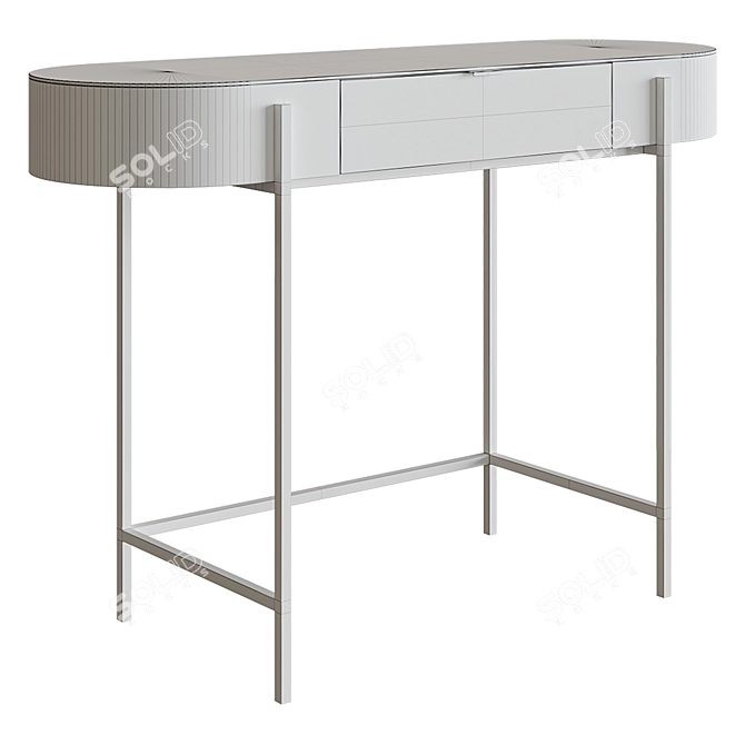 Modern Console Table Carmen by Danetti 3D model image 2