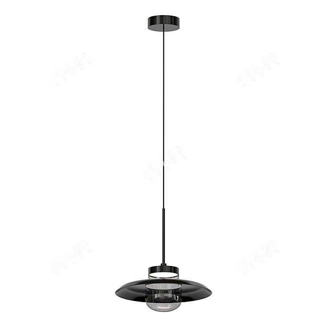 Contemporary Pendant Lamp Ruben 3D model image 2
