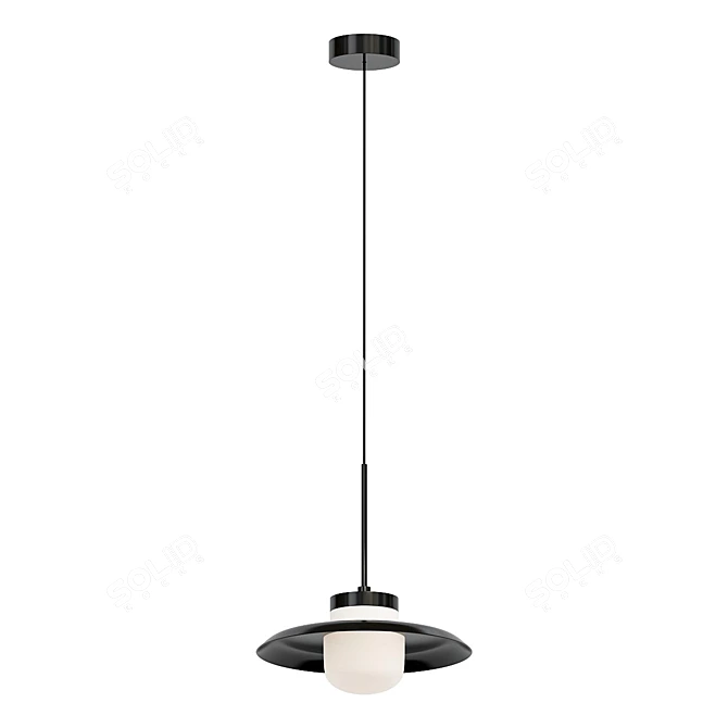 Contemporary Pendant Lamp Ruben 3D model image 3