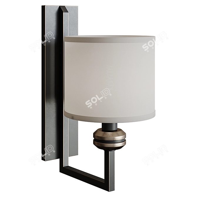 Modern Wall sconce NYC Dantone 3D model image 1