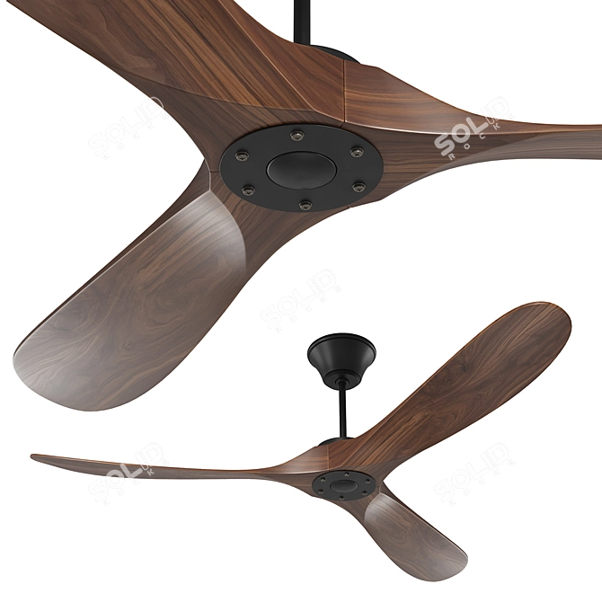 Sleek Monte Carlo Maverick Fan 3D model image 1