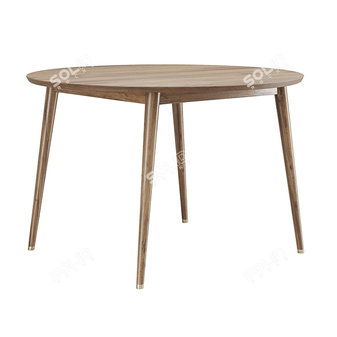 Modern Dining Chair Set 2016 3D model image 1