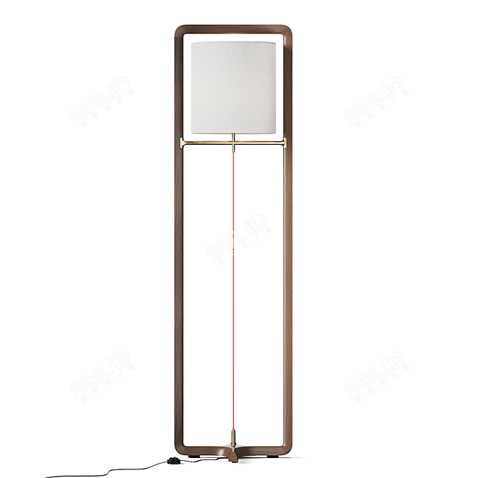 Roberto Lazzeroni Fidelio Floor Lamp 3D model image 3