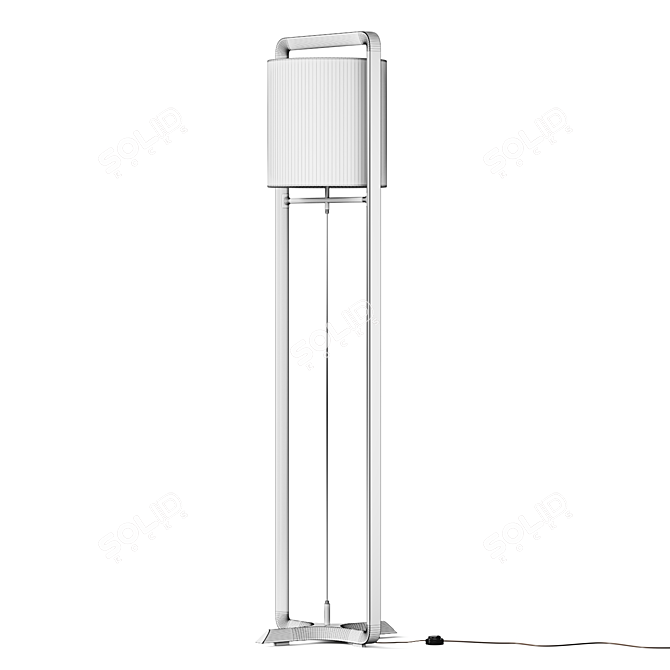 Roberto Lazzeroni Fidelio Floor Lamp 3D model image 5