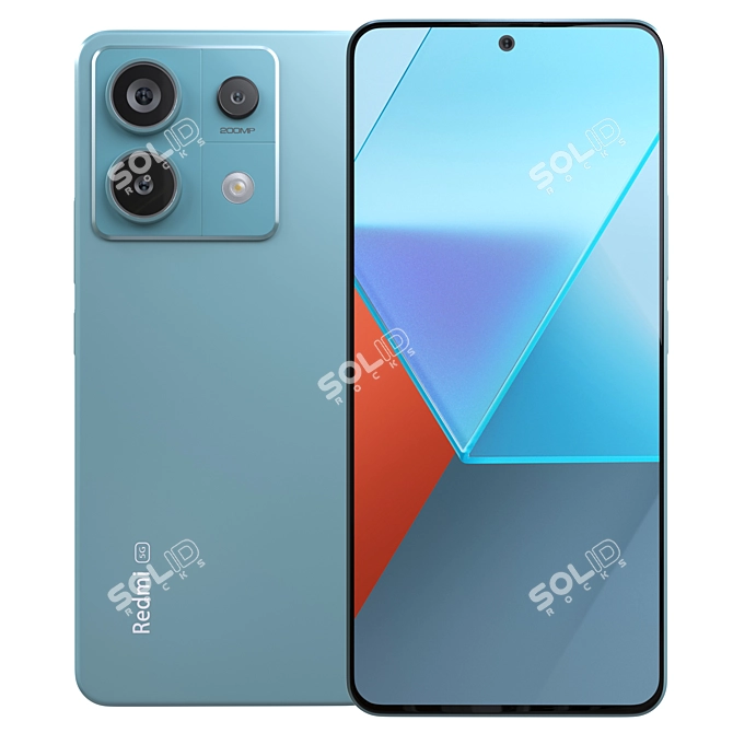 Redmi Note 13 Pro 5G 3D model image 1