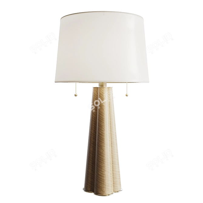 Art Deco Style Table Lamps 3D model image 1