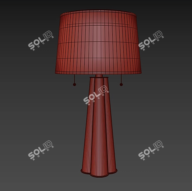 Art Deco Style Table Lamps 3D model image 3