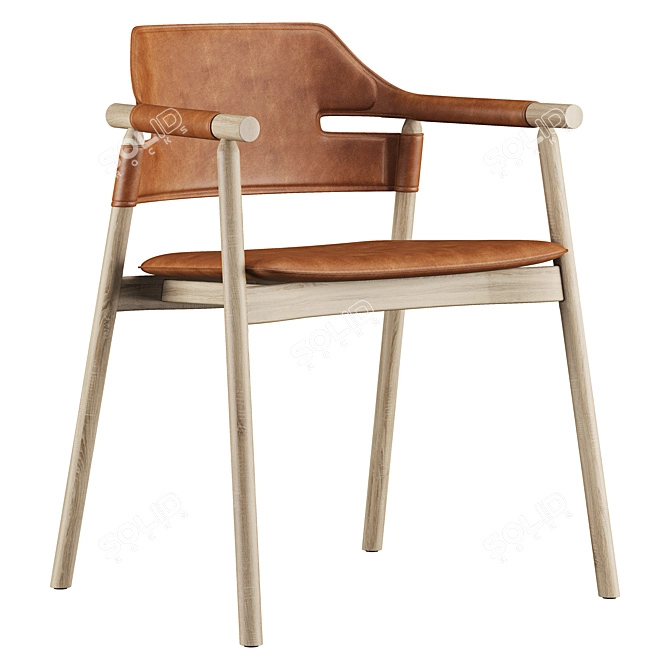 Modern Suite Dining Chair - 2015 3D model image 1