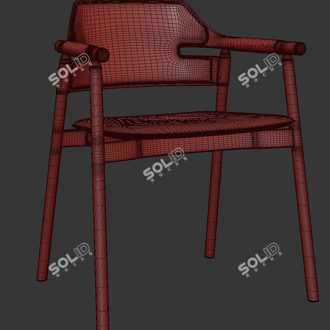 Modern Suite Dining Chair - 2015 3D model image 5