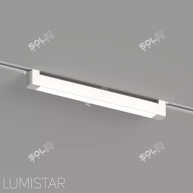 Linear Track Lamp Lumistar 220V 3D model image 2