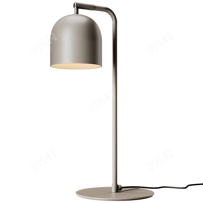 Modern Articulated Iron Table Lamp 3D model image 6