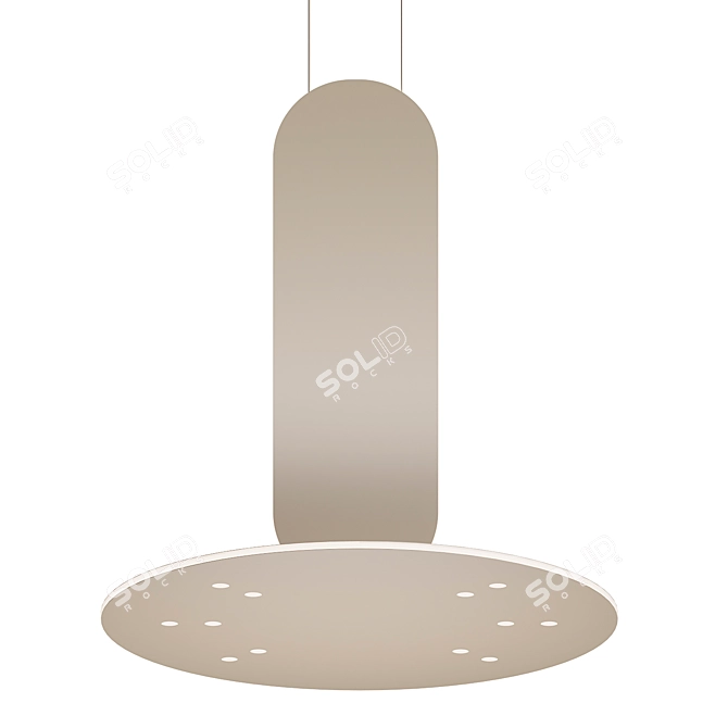 MasterSeries PARIS S Pendant Light 3D model image 1