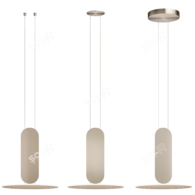 MasterSeries PARIS S Pendant Light 3D model image 6