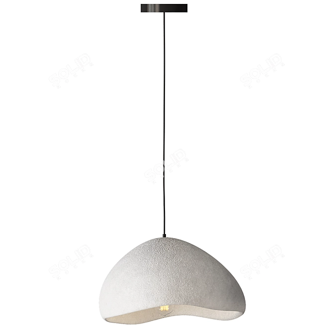 Cloud-inspired Pendant Lighting 3D model image 4