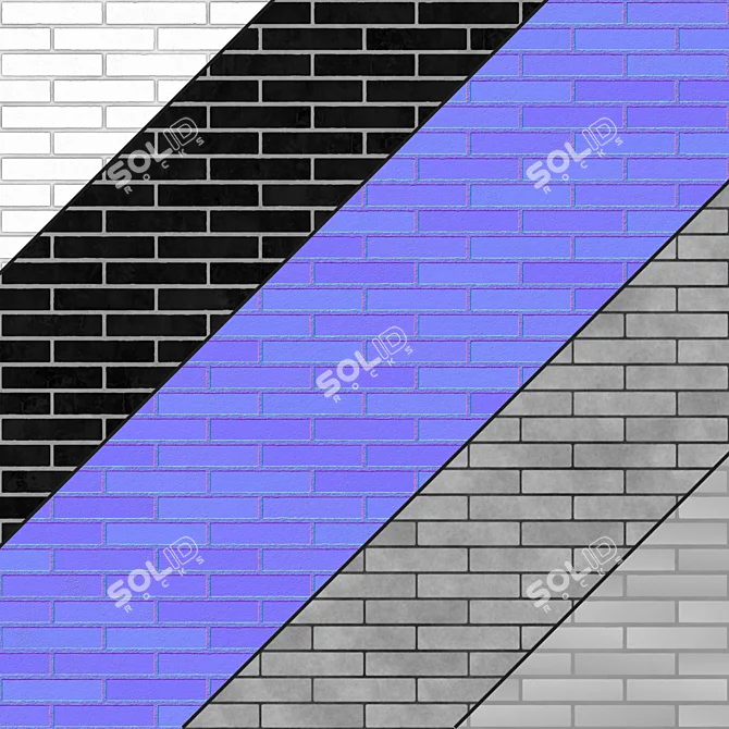 Title: Brick PBR Seamless Materials Vol17 3D model image 6
