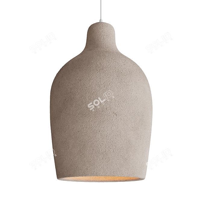 Japanese Wabi Sabi Pendant Lights 3D model image 5