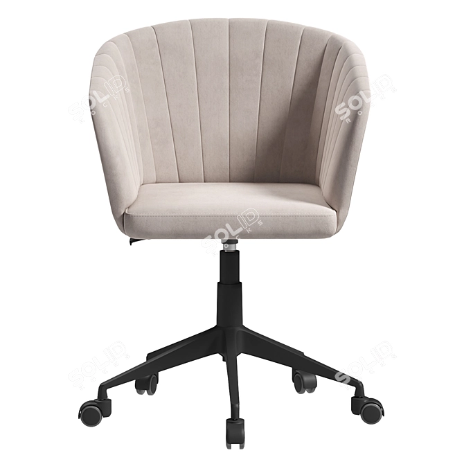 Woodville Tibo Office Computer Chair 3D model image 3