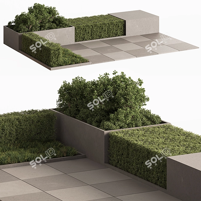 Urban Cityscape Print 78 3D model image 1