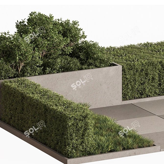 Urban Cityscape Print 78 3D model image 3