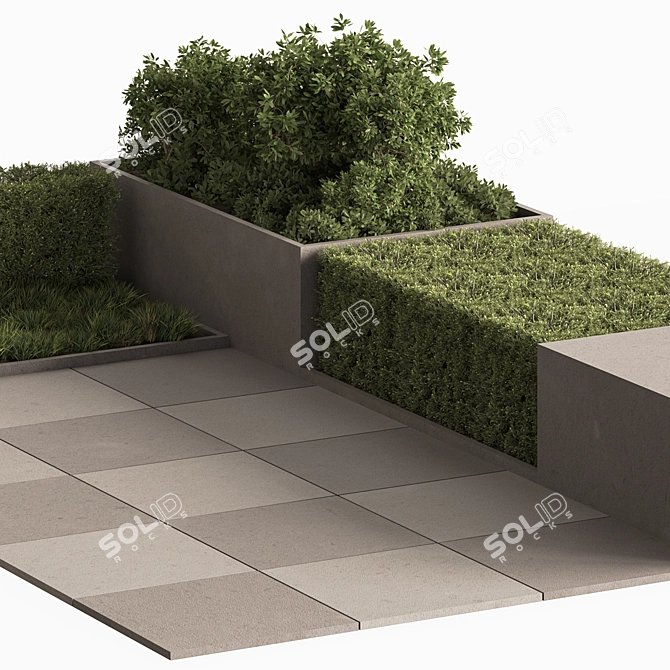 Urban Cityscape Print 78 3D model image 4