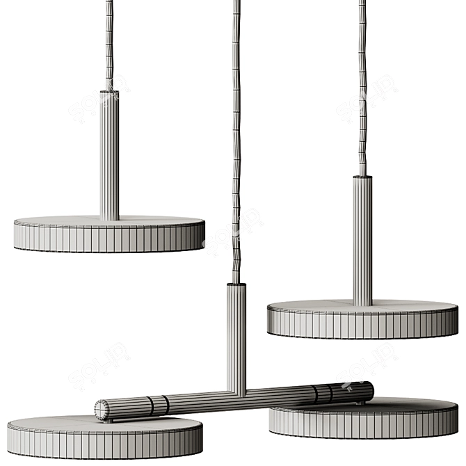 Robin Rafaela LED Pendant Lamps 3D model image 6