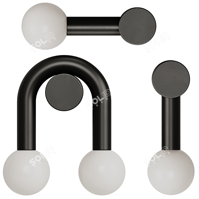 Modern Robin Rigoberta Wall Lamps 3D model image 4