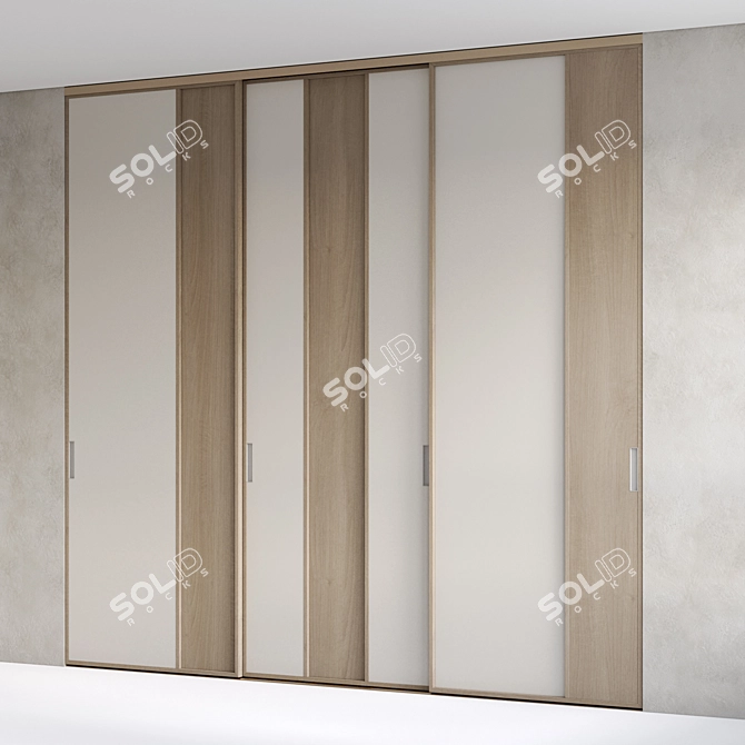 Modern Sedimenti Wardrobe Closet 3D model image 2