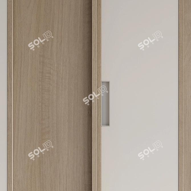 Modern Sedimenti Wardrobe Closet 3D model image 4