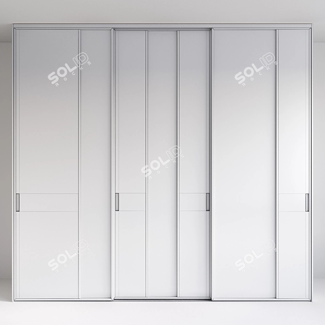 Modern Sedimenti Wardrobe Closet 3D model image 6