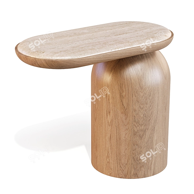 Quartam Elegance Coffee Side Tables 3D model image 3