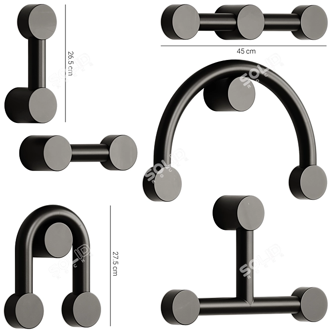 Rigoberta Inderect Wall Lamp Collection 3D model image 1