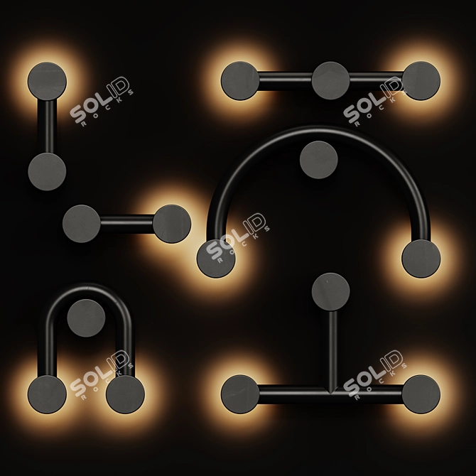 Rigoberta Inderect Wall Lamp Collection 3D model image 5