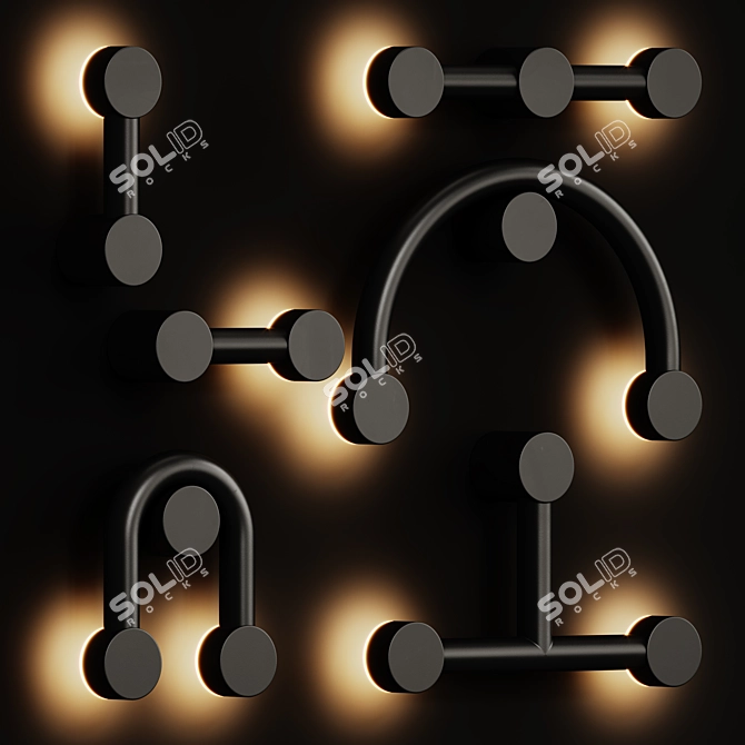 Rigoberta Inderect Wall Lamp Collection 3D model image 6